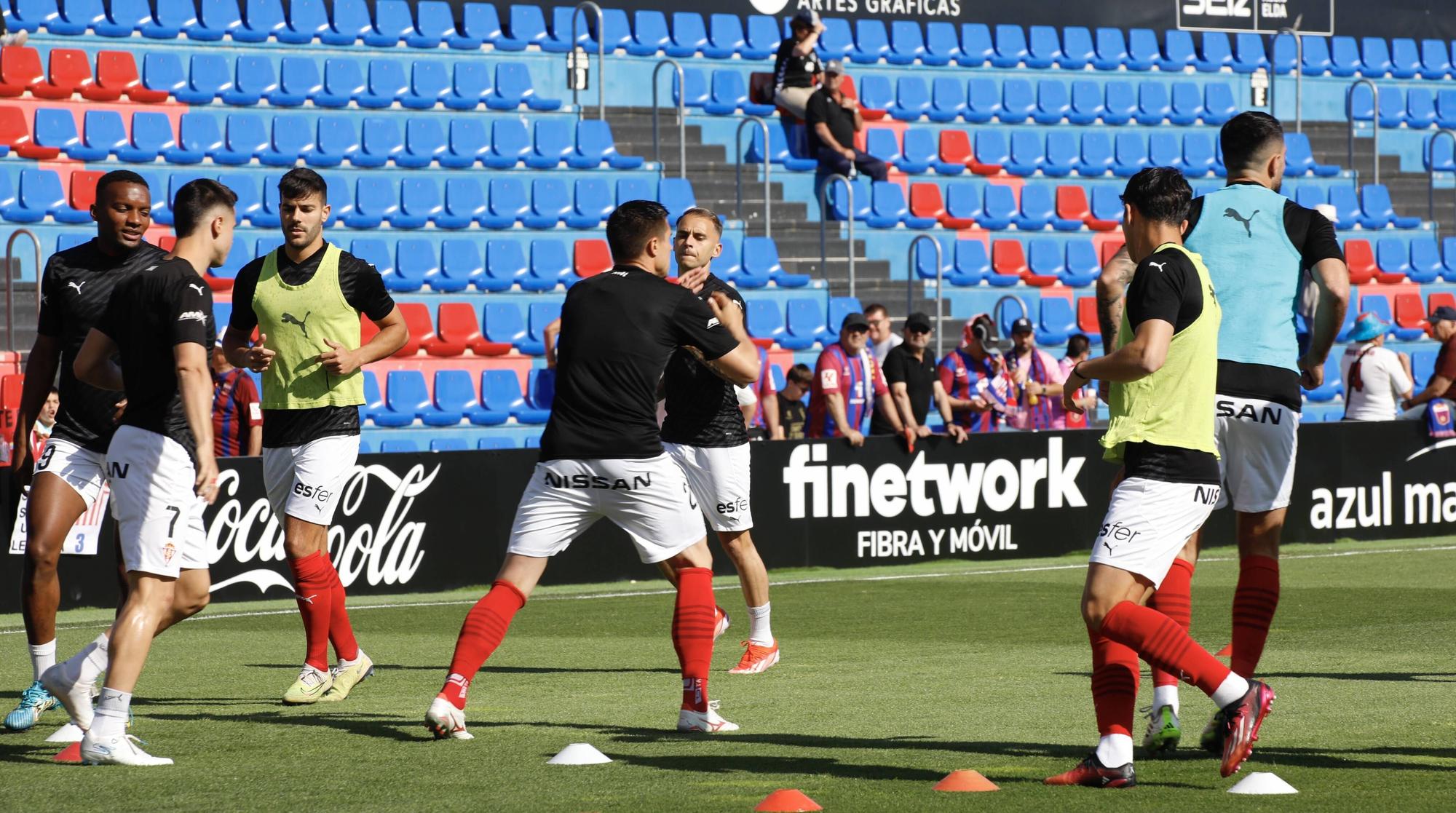 EN IMÁGENES: Así fue el partido entre el Eldense y el Sporting