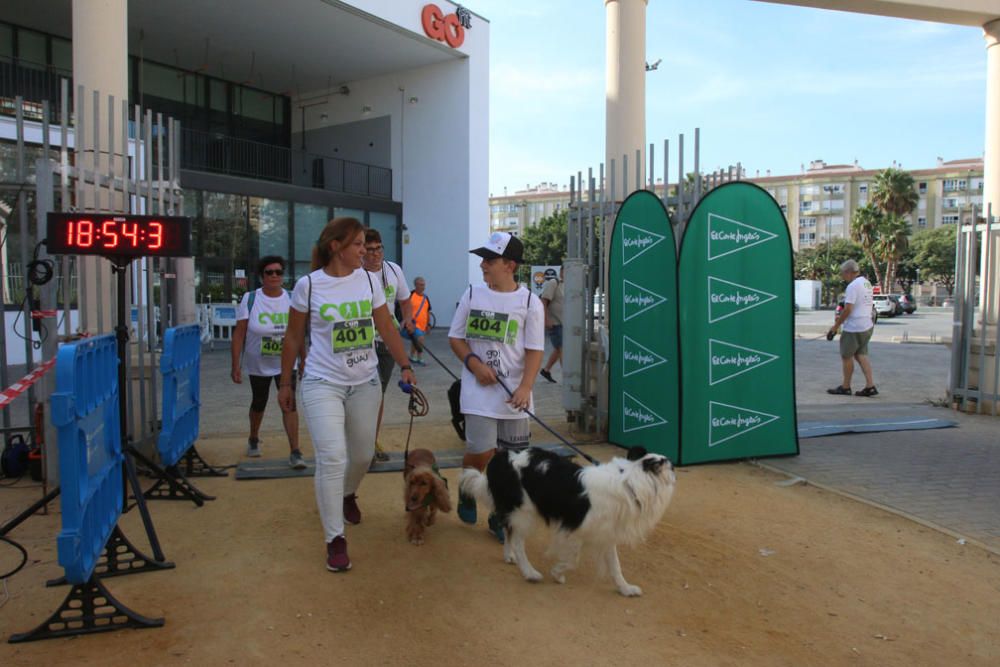 El Parque Huelin ha acogido la primera edición de un evento destinado a las mascotas y a sus dueños, con carreras en diversas categorías, actividades gratuitas y numerosos stands