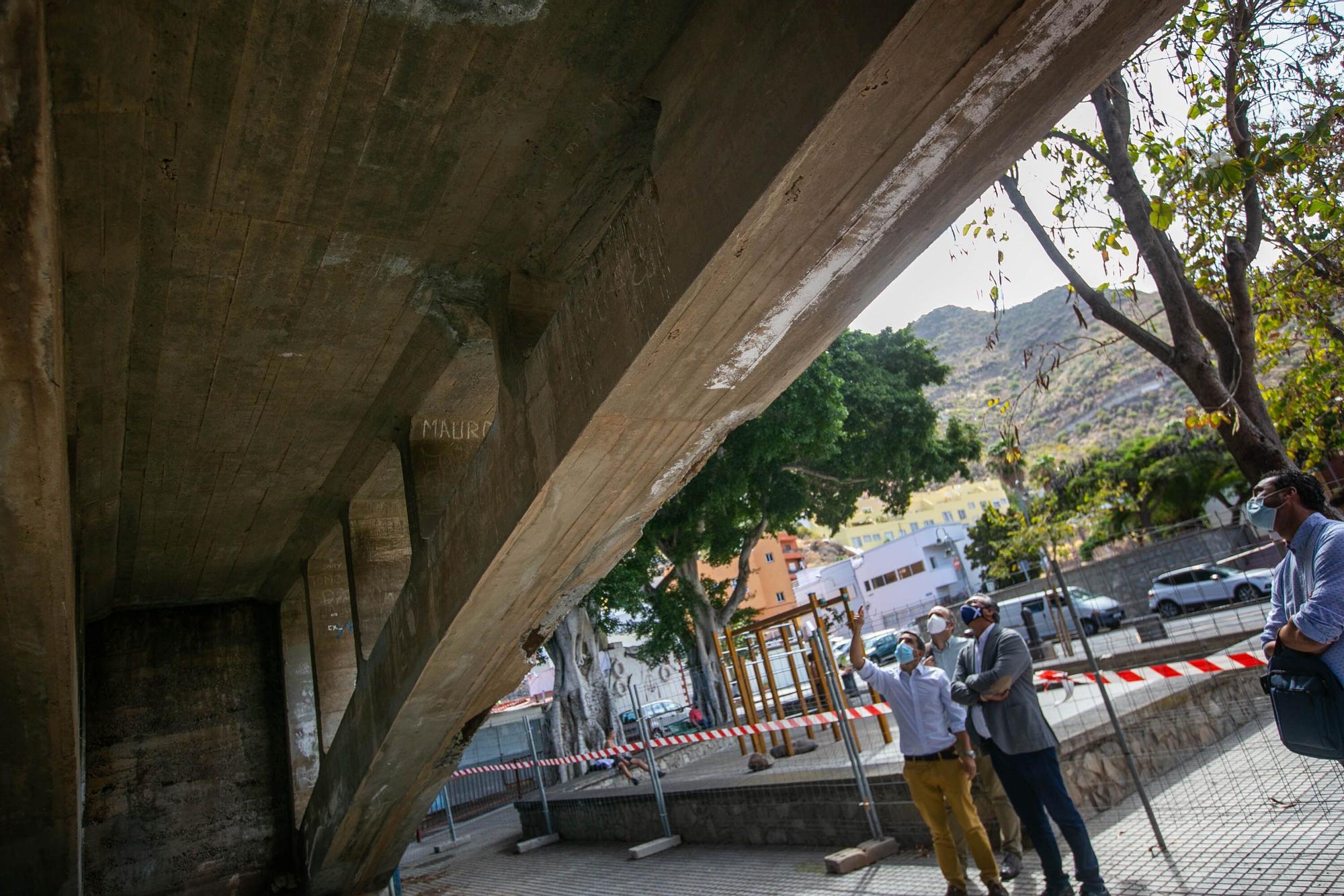 Reunión con los vecinos de Anaga para informar sobre la situación del Puente de San Andrés