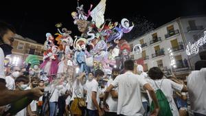 Convento Jerusalén celebra su primer premio en la sección especial en las Fallas 2021.