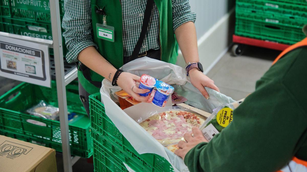 Carro de la compra de Mercadona.