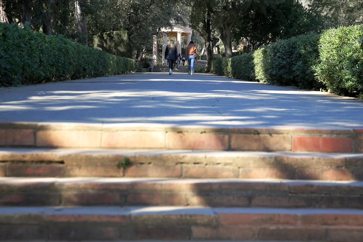 Parc del Laberint dHorta, estado actual y rincones a reformar