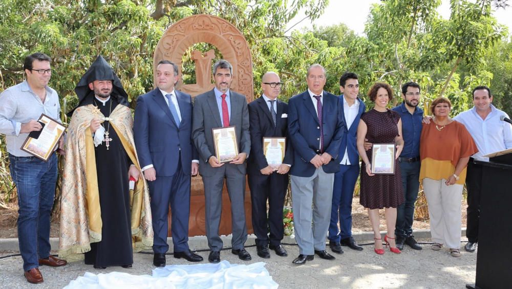 Homenaje a las víctimas del genocidio armenio en Benalmádena