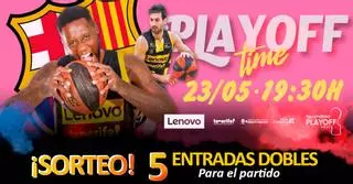 EL DÍA te regala 5 entradas dobles para el Playoff: Lenovo Tenerife vs. Barcelona