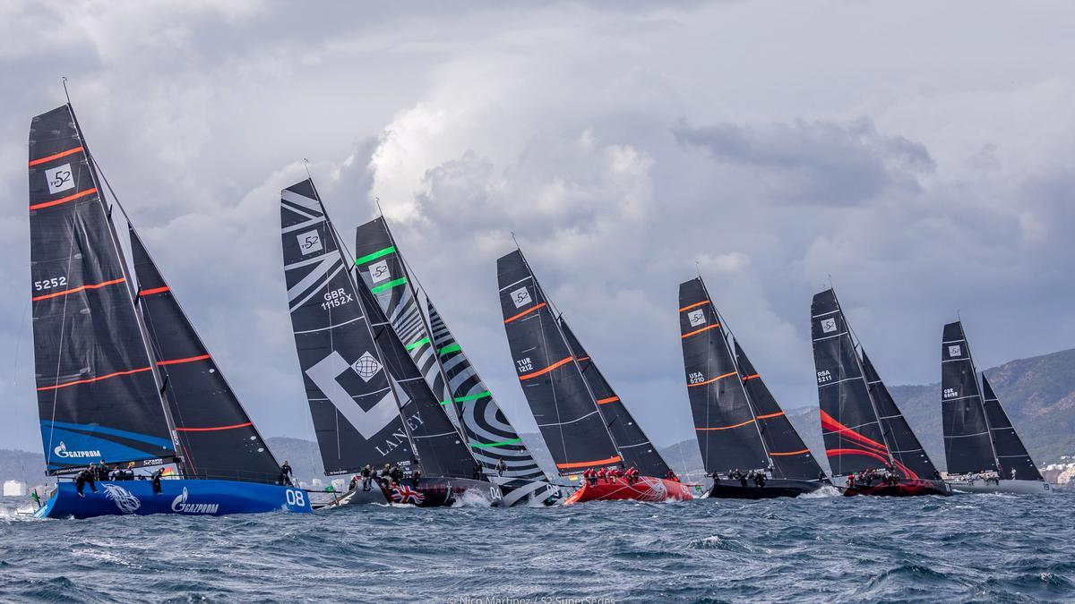 Imagen de la Rolex TP52 World Championship de 2021.