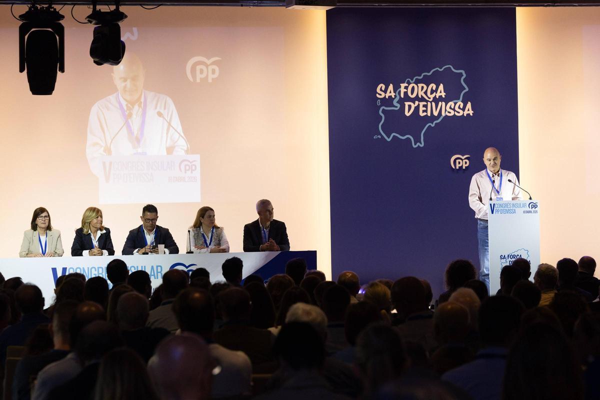 El Congreso insular del PP en Ibiza, en imágenes
