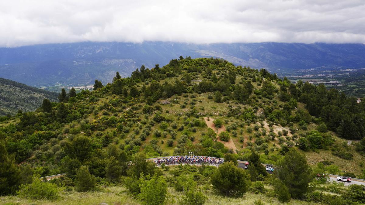 El pelotón del Giro de Italia.