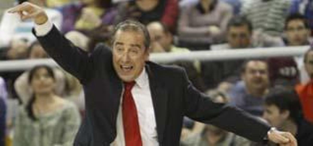 Vidorreta en un momento del encuentro ante el Estudiantes