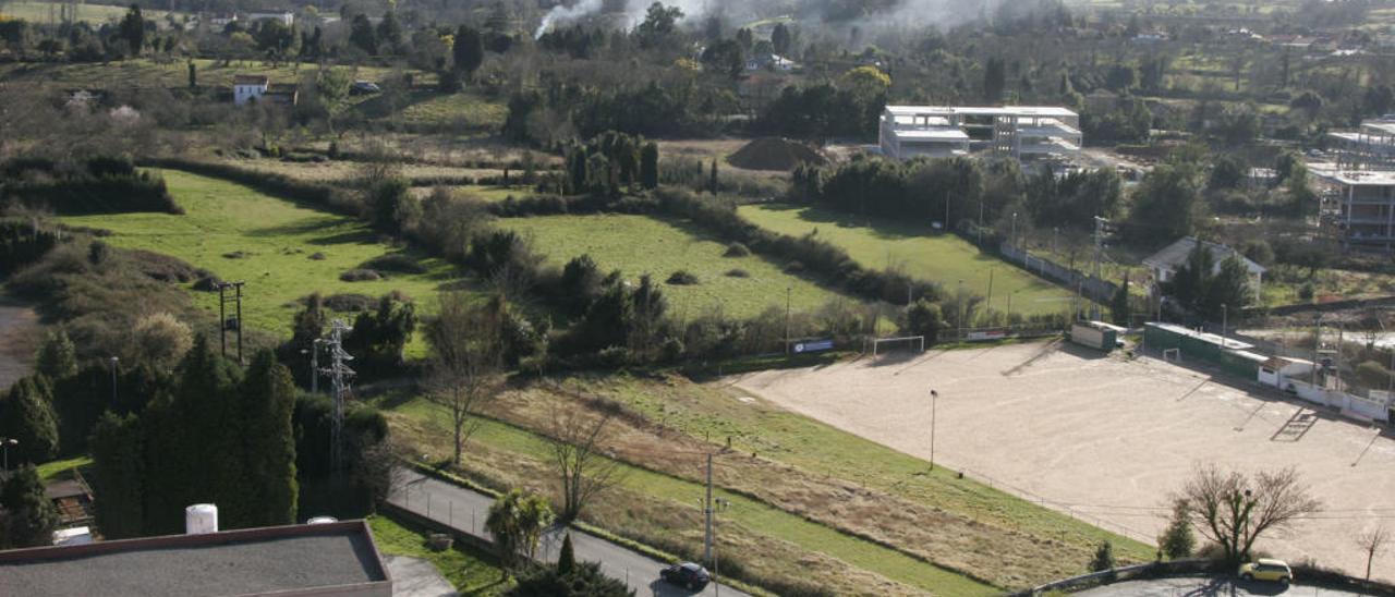 Fincas afectadas por el plan de Cabueñes.