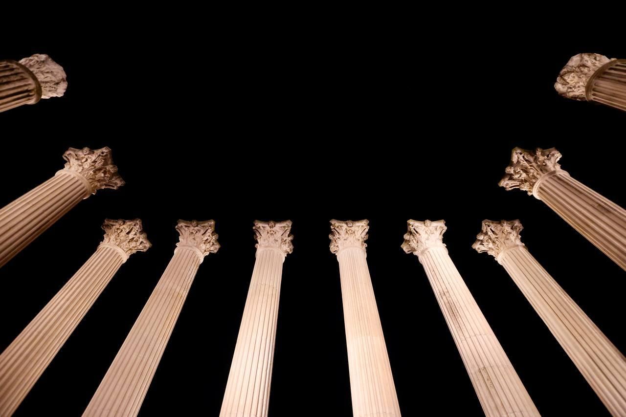 El Templo Romano estrena su nueva iluminación