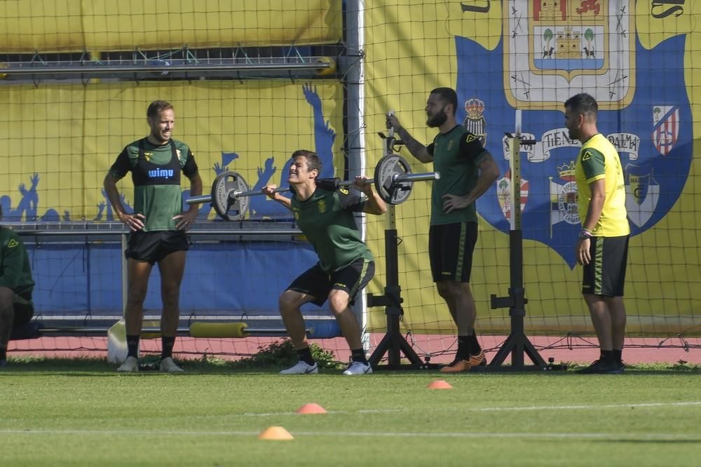 Entrenamiento de la UD Las Palmas