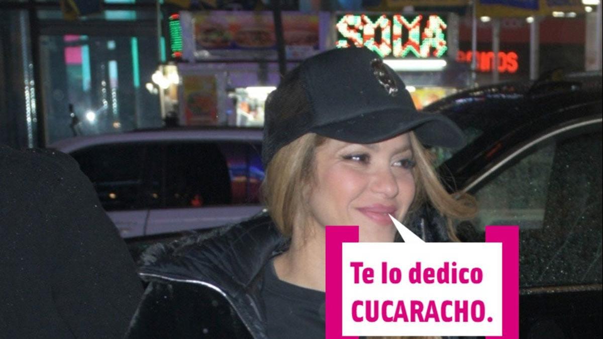 Shakira por la calle