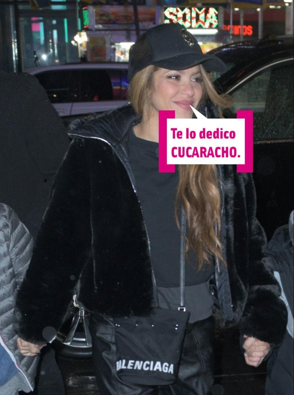 Shakira por la calle