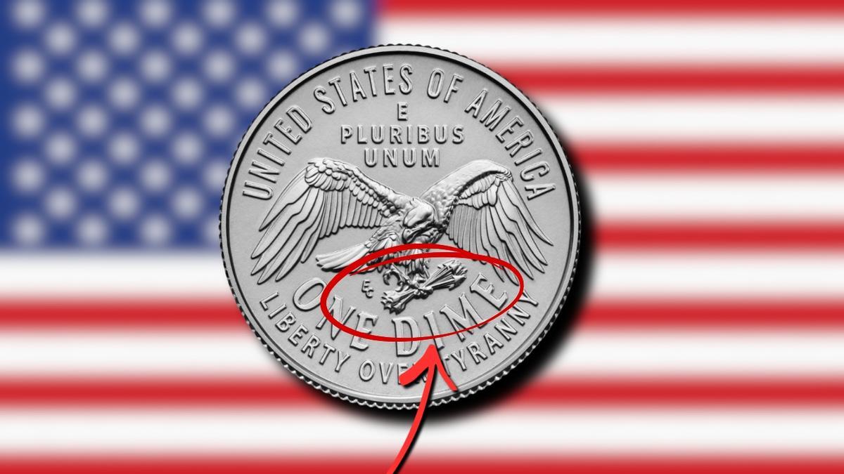 Nueva moneda de 10 centavos de Estados Unidos
