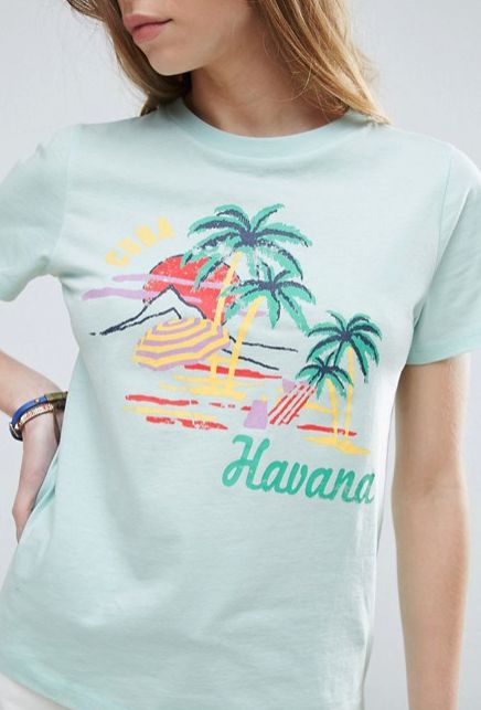 Camiseta estampado, Asos