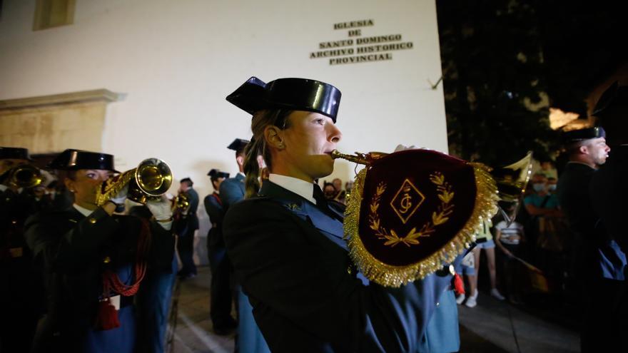 Toque de retreta por la Guardia Civil