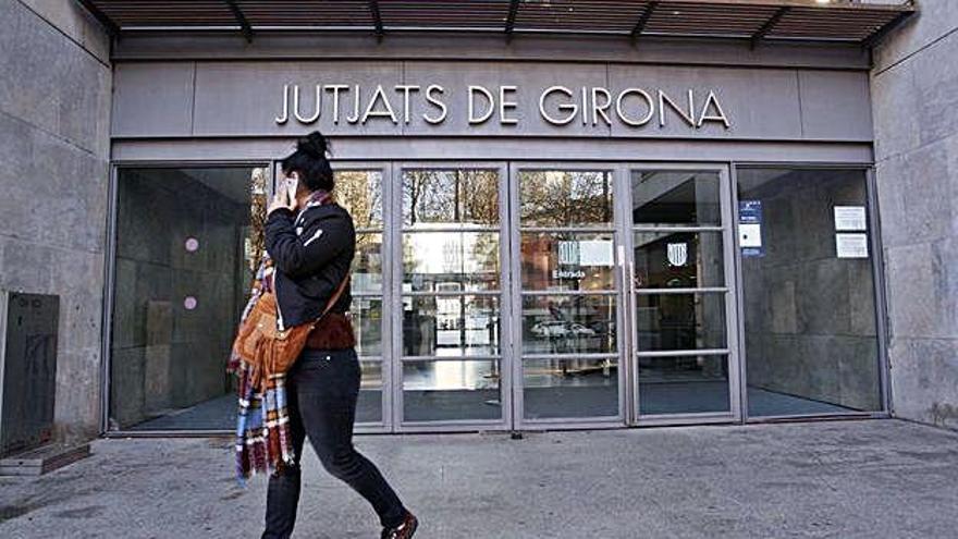 L&#039;edifici dels jutjats de Girona, punt on es tramiten moltes de les dissolucions a la província de Girona.