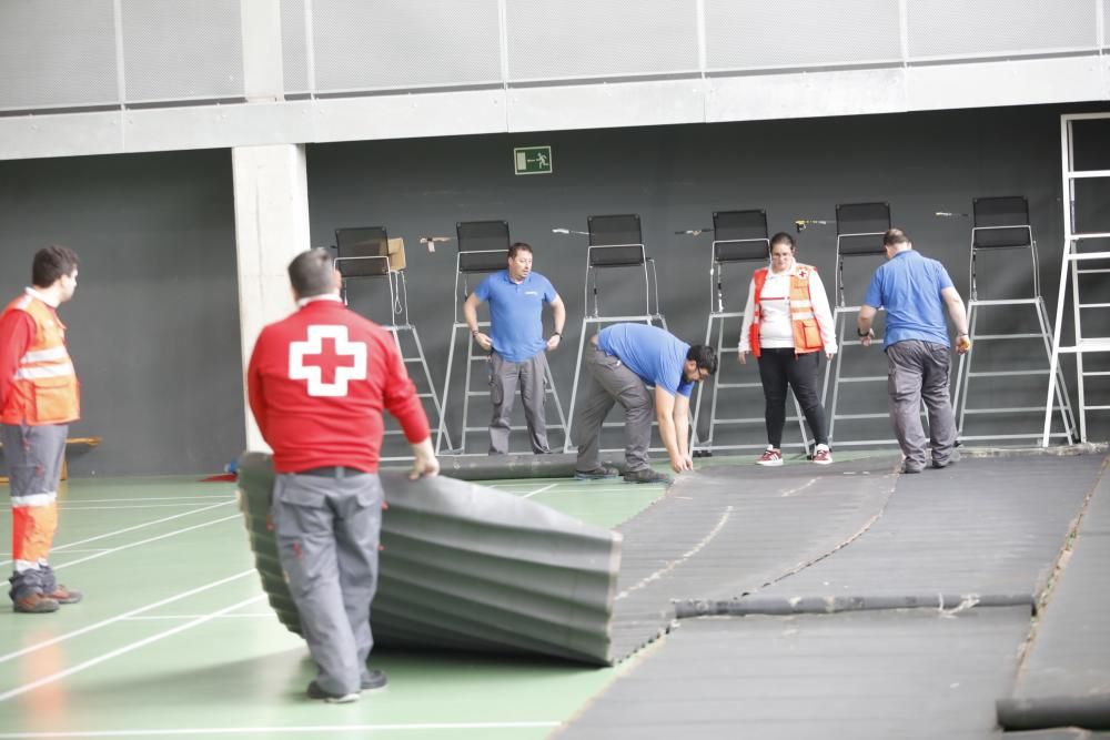 La Tejerona, preparada para personas "sin techo"