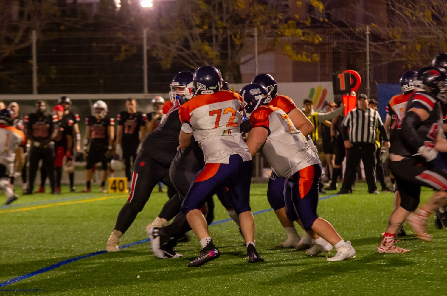 Derrota del Mallorca Voltors de fútbol americano ante los Sealand Seahawks