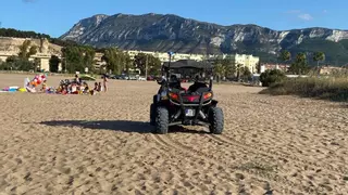 Dénia cierra tres playas por contaminación de aguas fecales