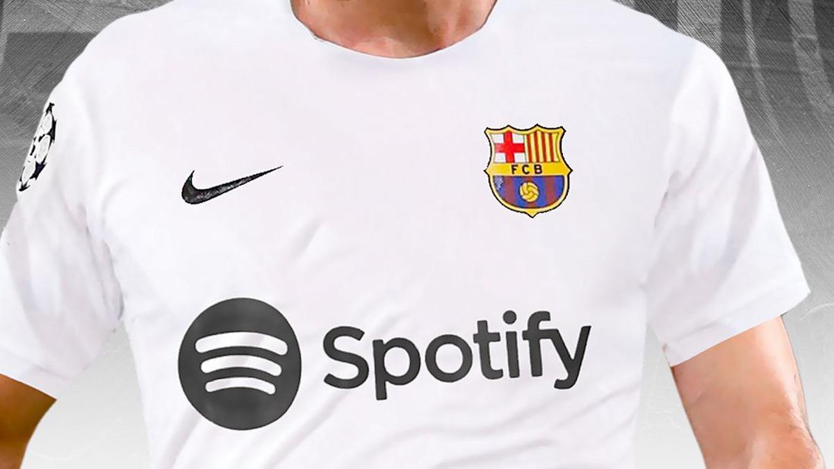 Así será la equipación blanca del Barça