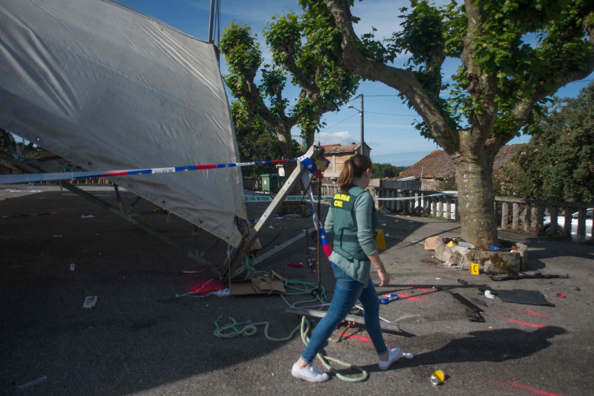 Atropellament múltiple en una festa major a Vilanova de Arousa