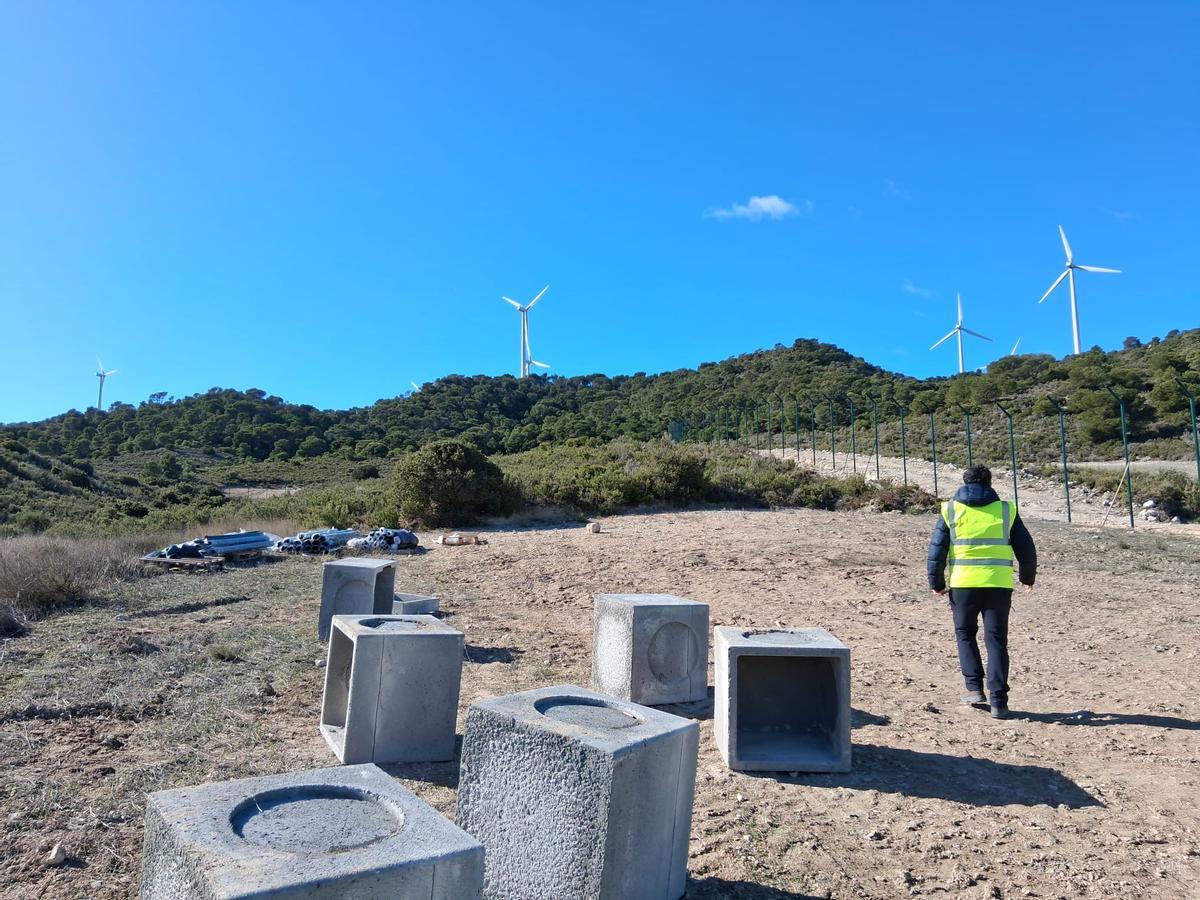 La finca en la que estarán los linces tiene 18.000 metros cuadrados.