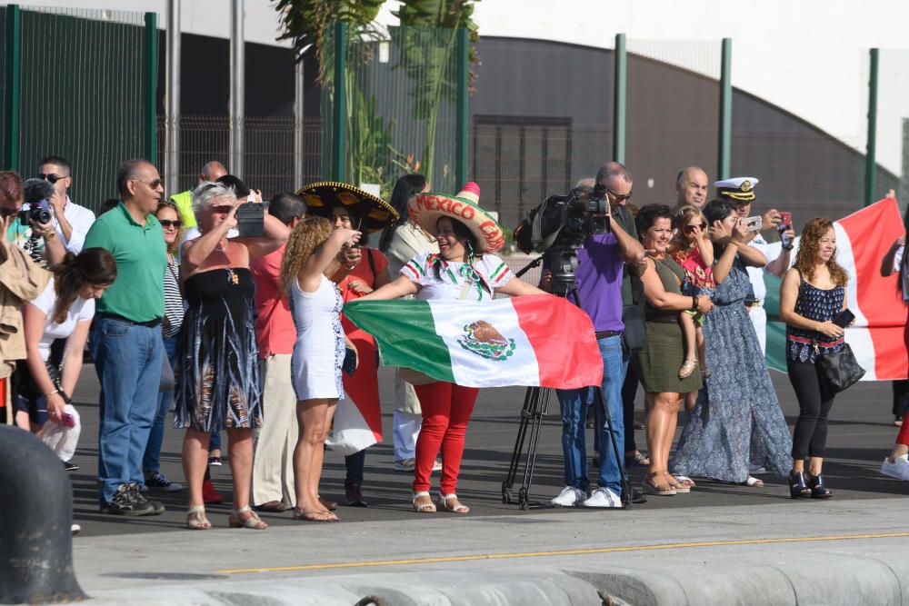 Llegada del buque escuela mexicano Cuauhtémoc  | 21/09/2019 | Fotógrafo: Tony Hernández