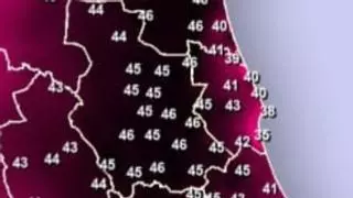 Hasta tres pueblos de la Ribera superan los 46 ºC