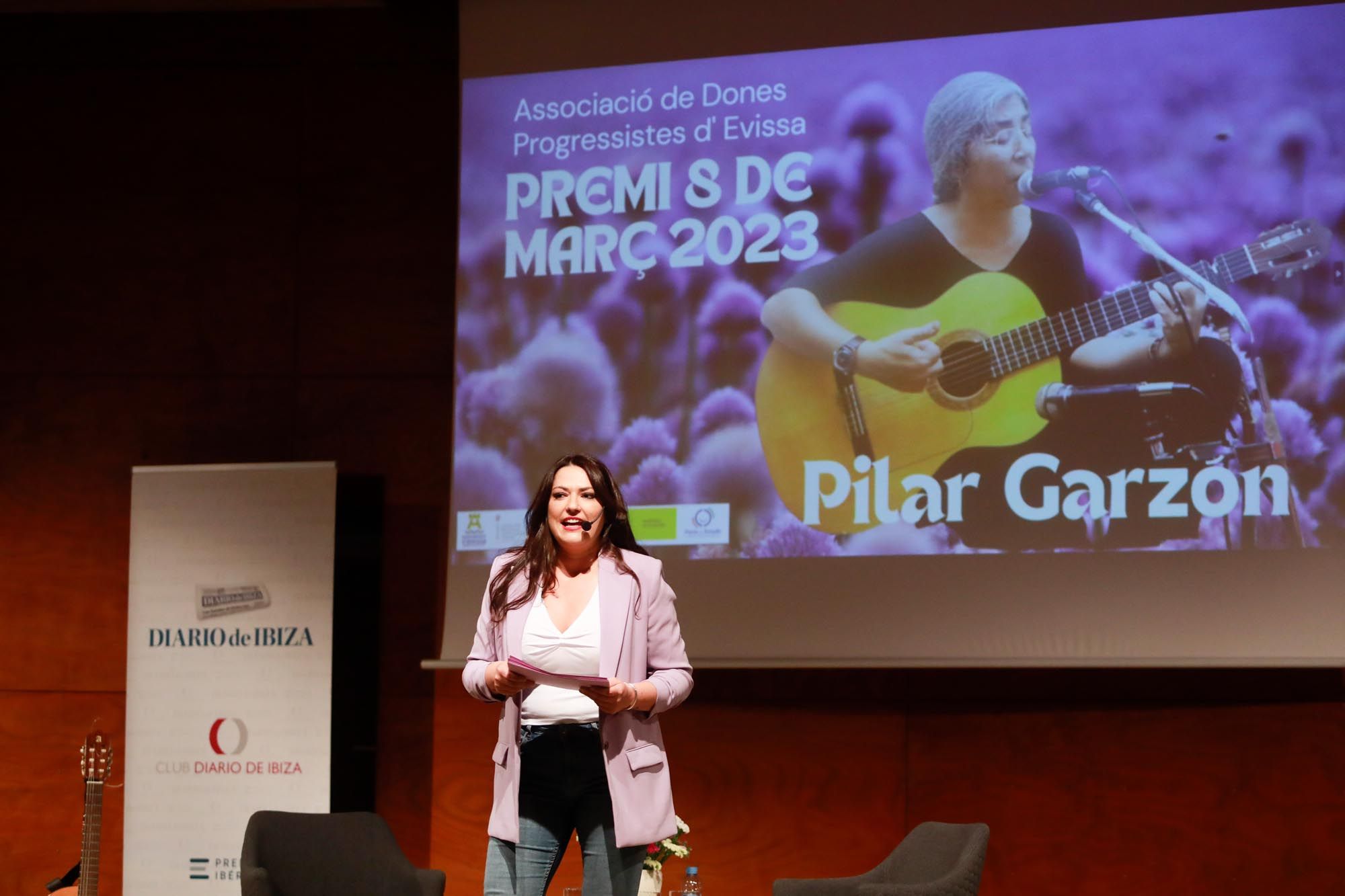 Premio 8 de Marzo en Ibiza a Pilar Garzón