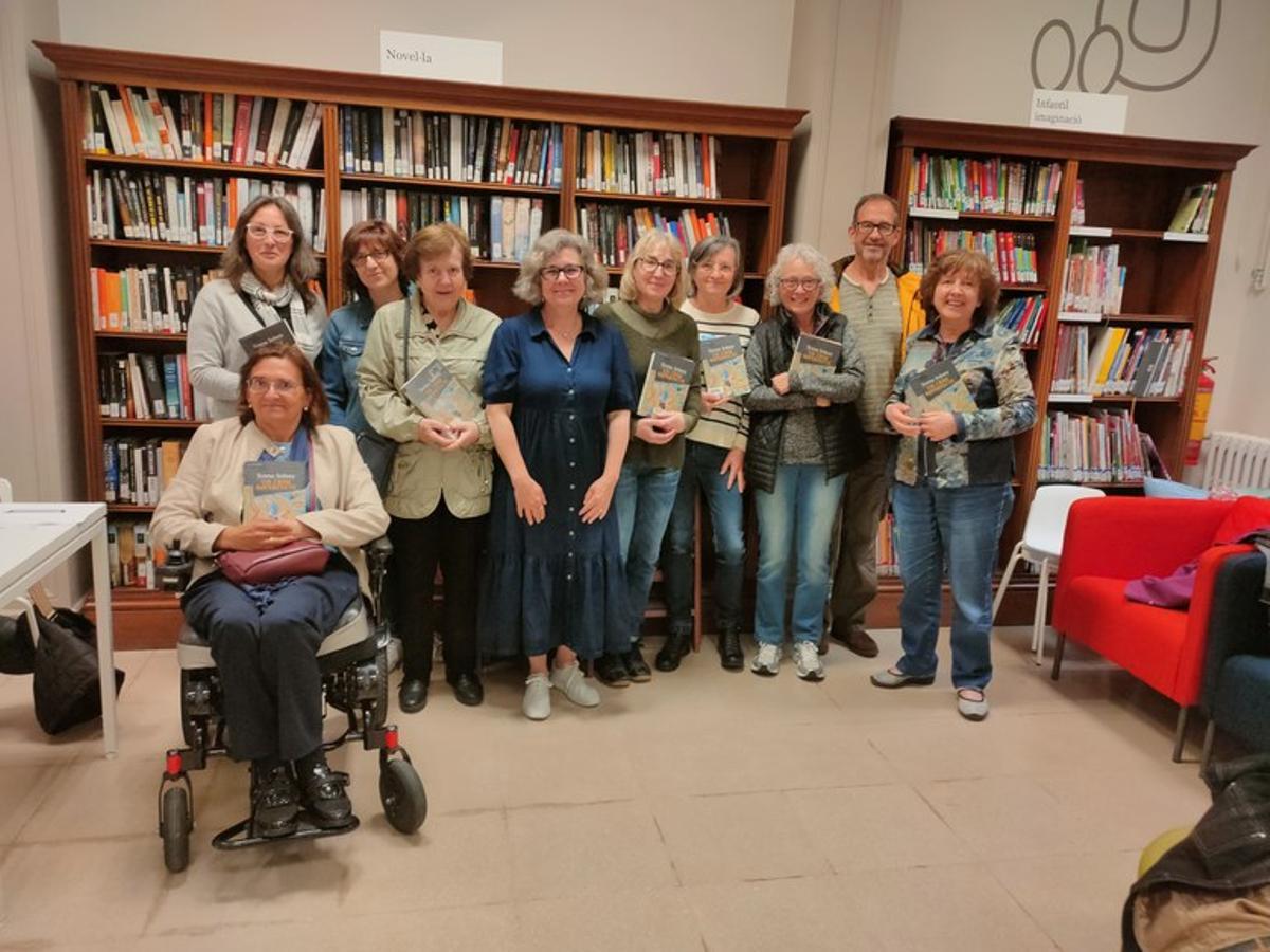 Una activitat a la biblioteca de Sant Llorenç de Morunys