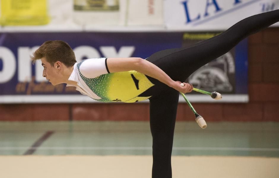 Exhibición de la Escuela de gimnasia rítmica