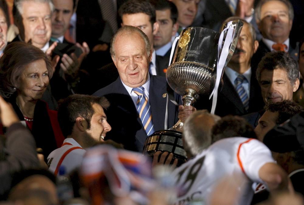 Diez años del último título de Copa del Rey del Valencia CF