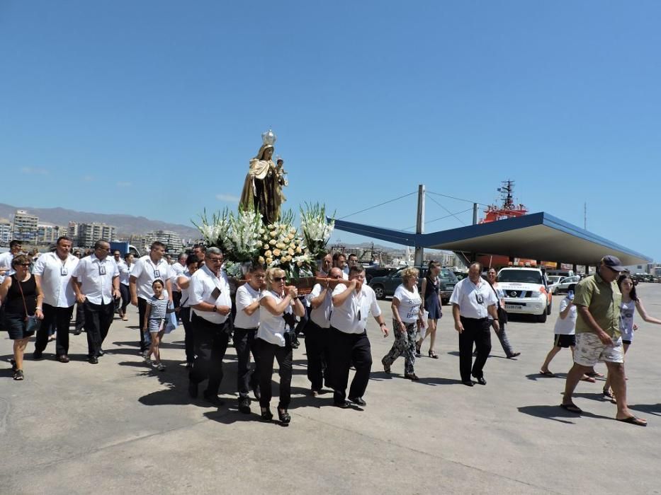 En Águilas, devoción sin limites a la Virgen del Carmen