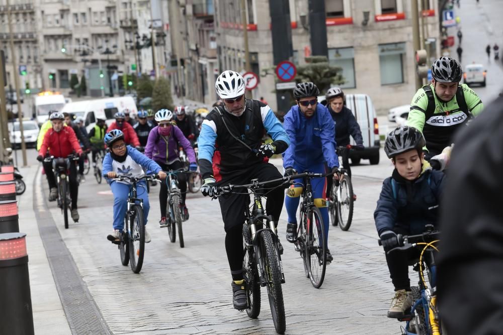 Pedaladas para enfrentarse al frío