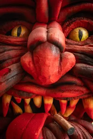 El baile del Diablo y la Diabla en Icod de los Vinos