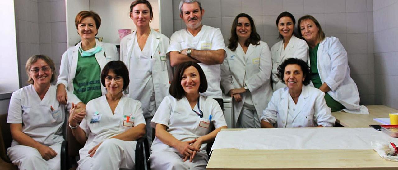 Equipo de la Unidad de Reproducción Asistida del Chuvi, antes de la pandemia.  | // FDV