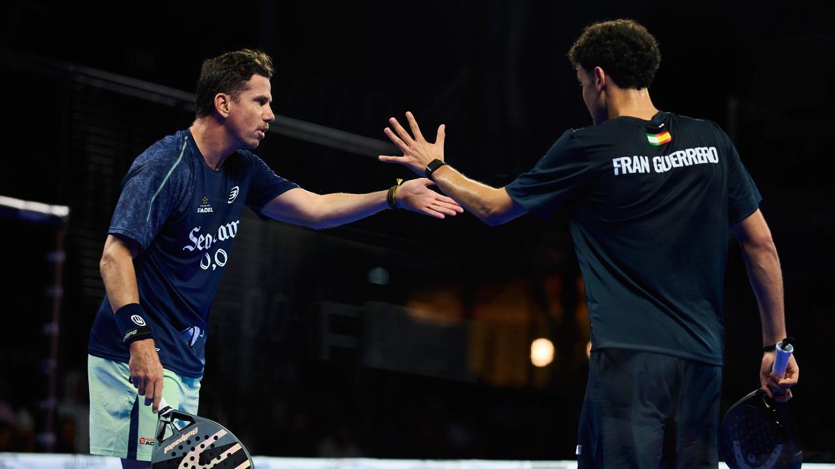 Paquito y Fran, durante su debut en Cancún