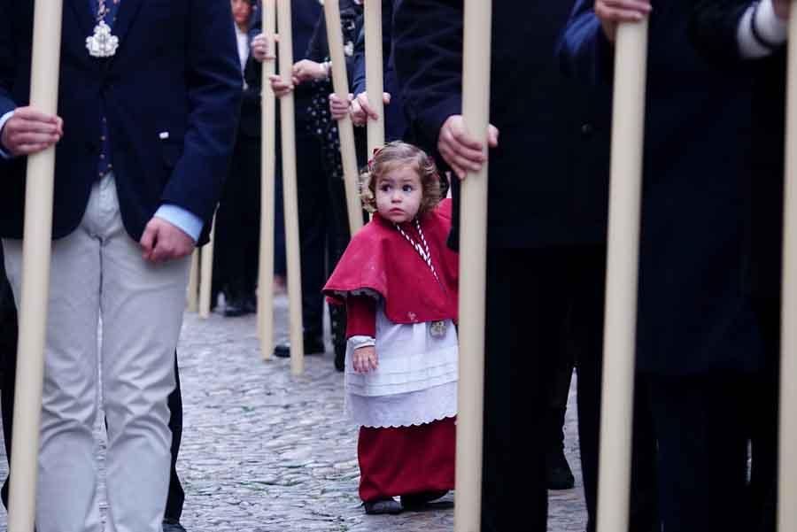 El Vía Crucis de las Cofradías en imágenes.