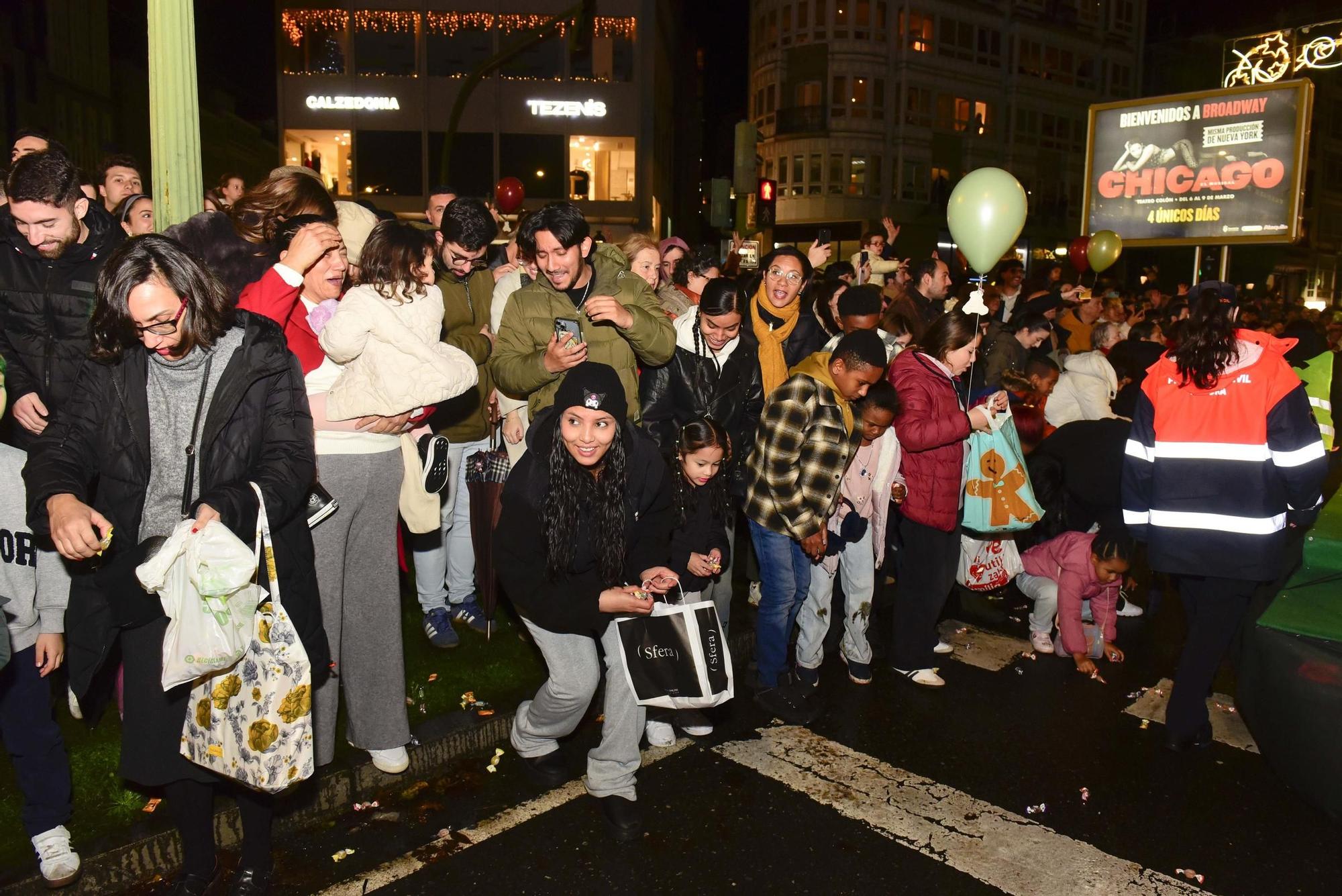 La llegada de los Reyes Magos a María Pita