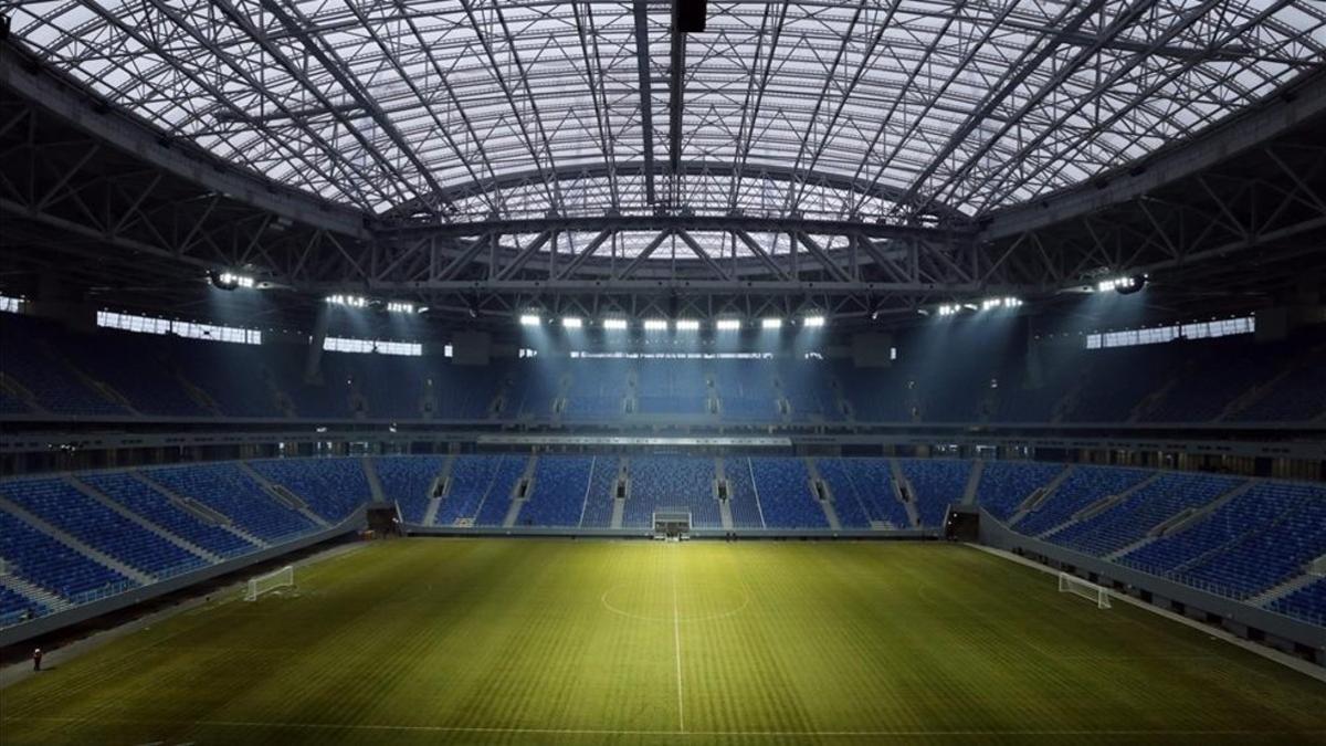 El Estadio de San Petersburgo albergará el partido del tercer y cuarto puesto