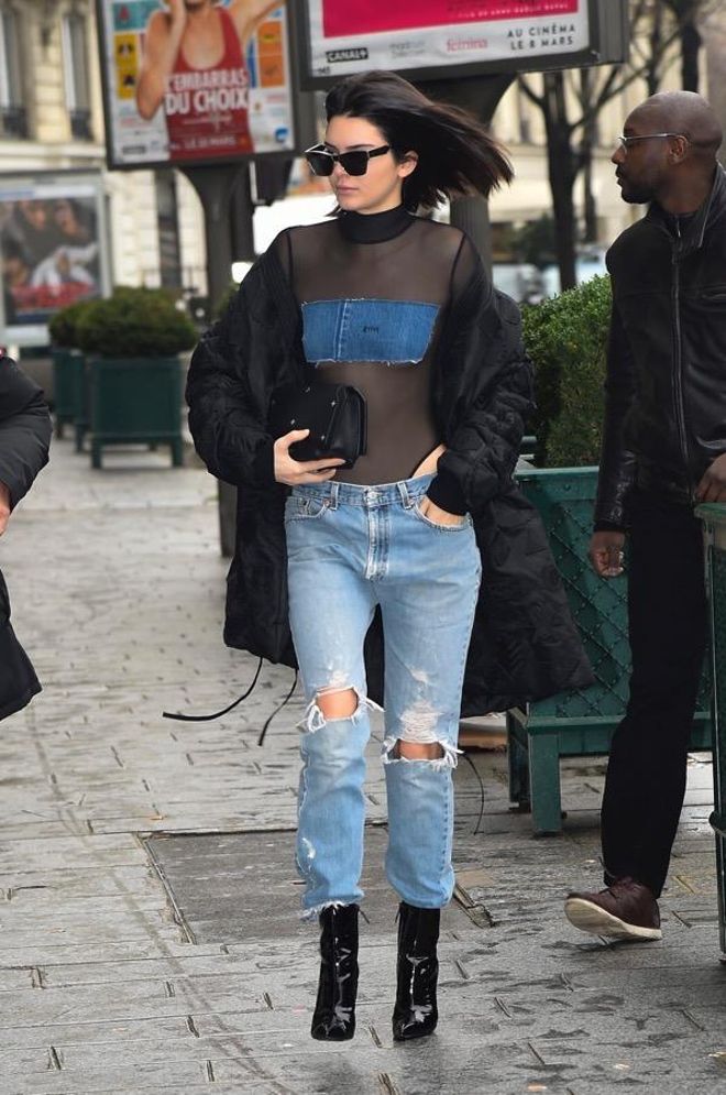 El impactante look de Kendall Jenner