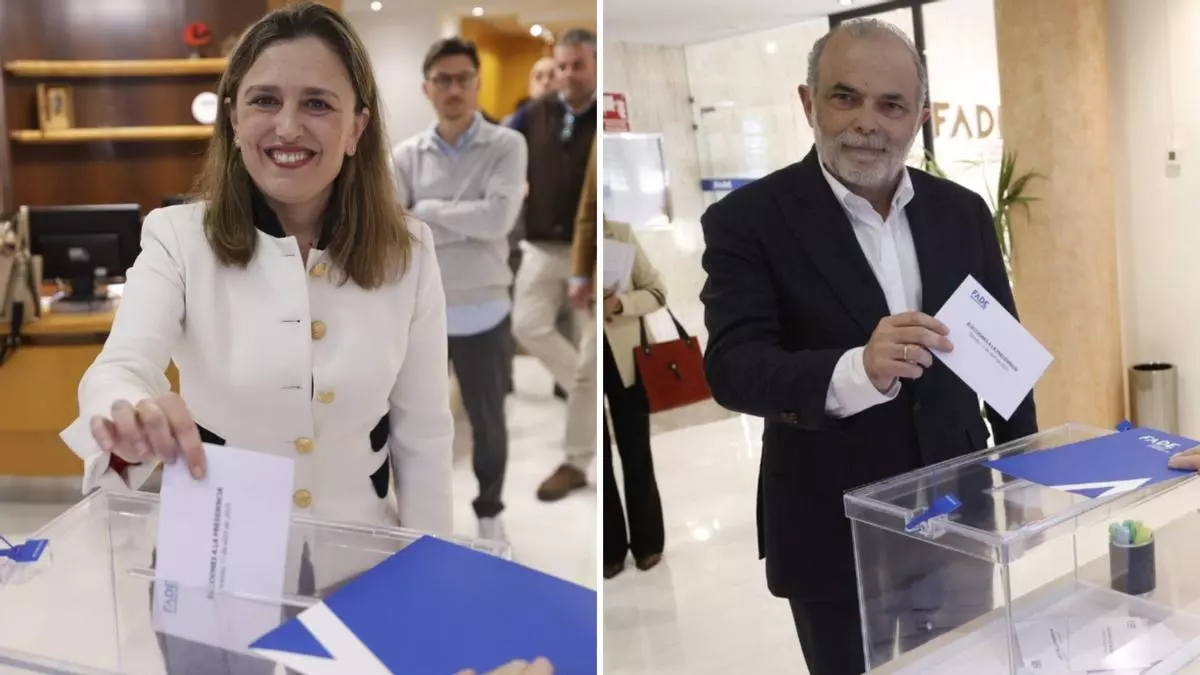 Llegó el día D de FADE: Calvo y Ferreira, "confiados" de lograr la presidencia en las urnas