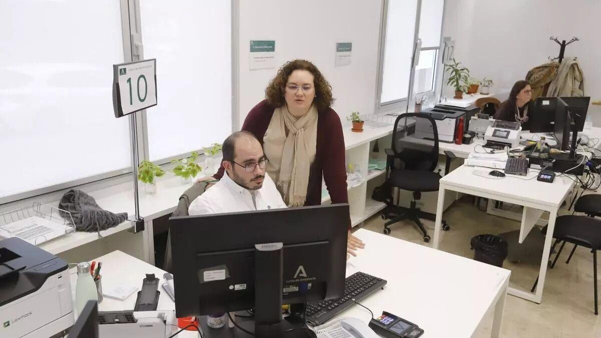 Funcionarios de la Junta de Andalucía