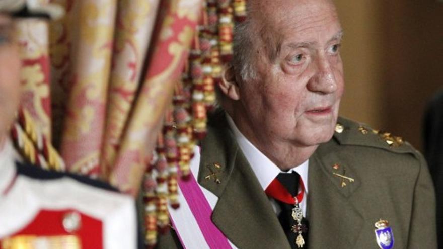 El Rey reaparece presidiendo el acto de la Pascua Militar