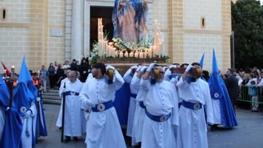 Una procesión en San Vicente del Raspeig.