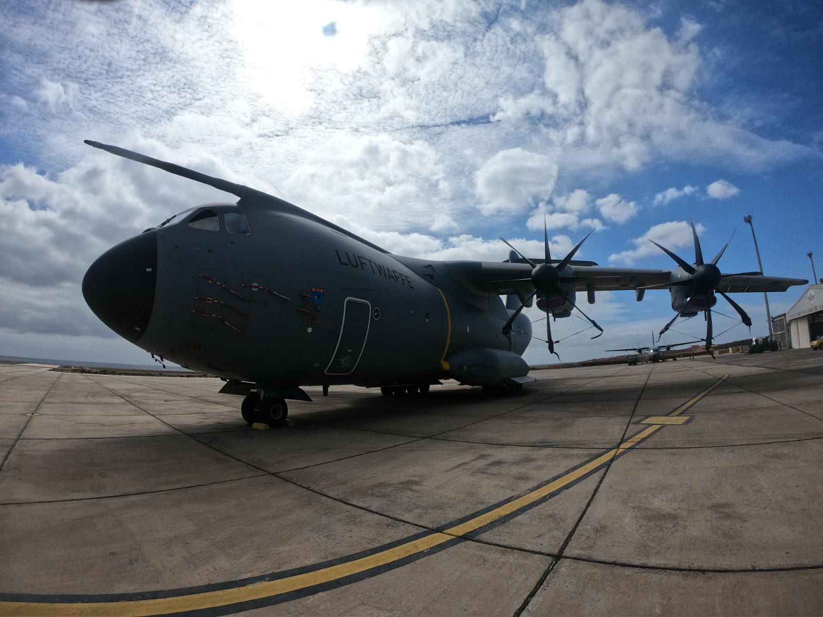 Curso de Entrenamiento Avanzado de Transporte Aéreo Militar Europeo en Canarias