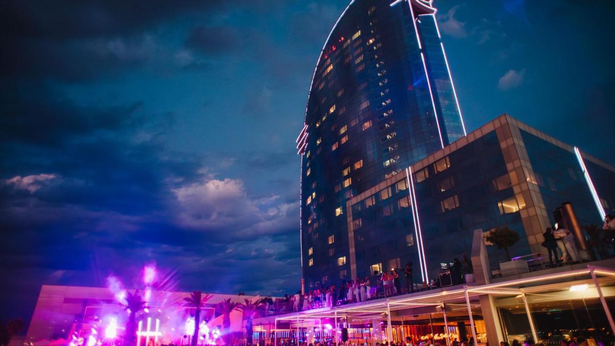 Wet Deck Summer Series, en la terraza del hotel W.