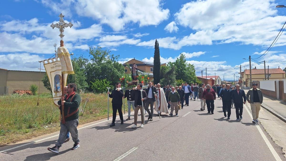 Celebración de San Isidro en Moraleja del Vino