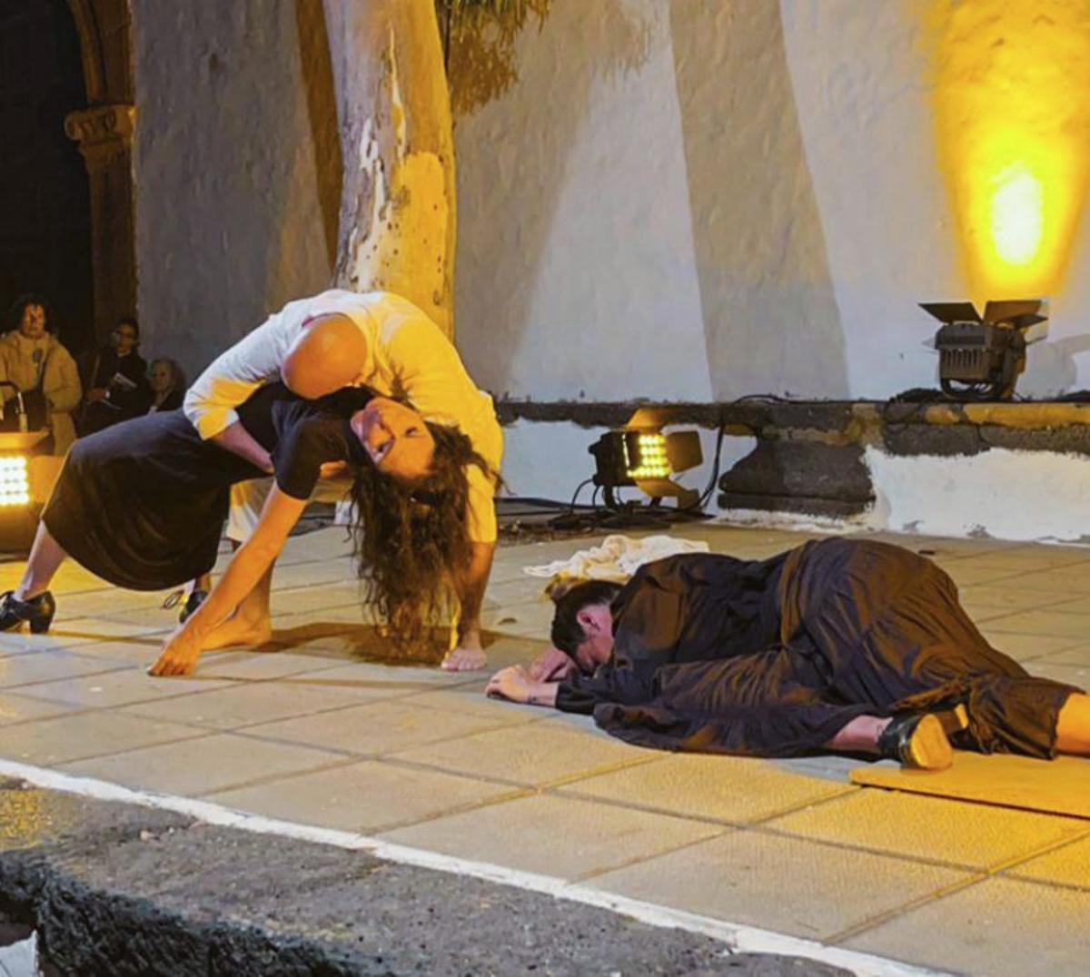 Actuación de la obra ‘Causa 31. María y Petra’. | LP / DLP